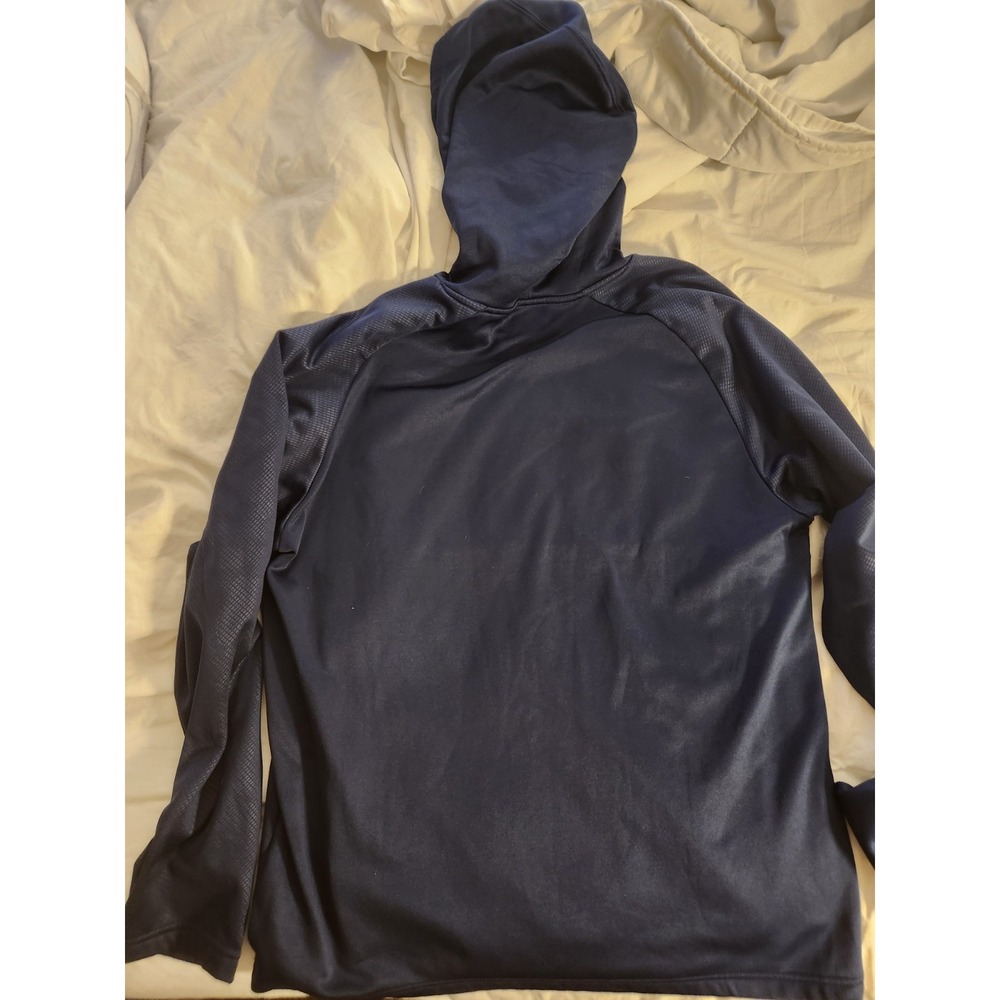 NFL Team Apparel Tennessee Titans Hoodie Mens Large Navy Blue Athletic Gym Gear - Picture 4 of 4